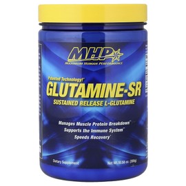 MHP Glutamine-SR 300g (10.58oz), 299g, 3 pieces / MHP 글루타민-SR 300g(10.58oz), 299g, 3개