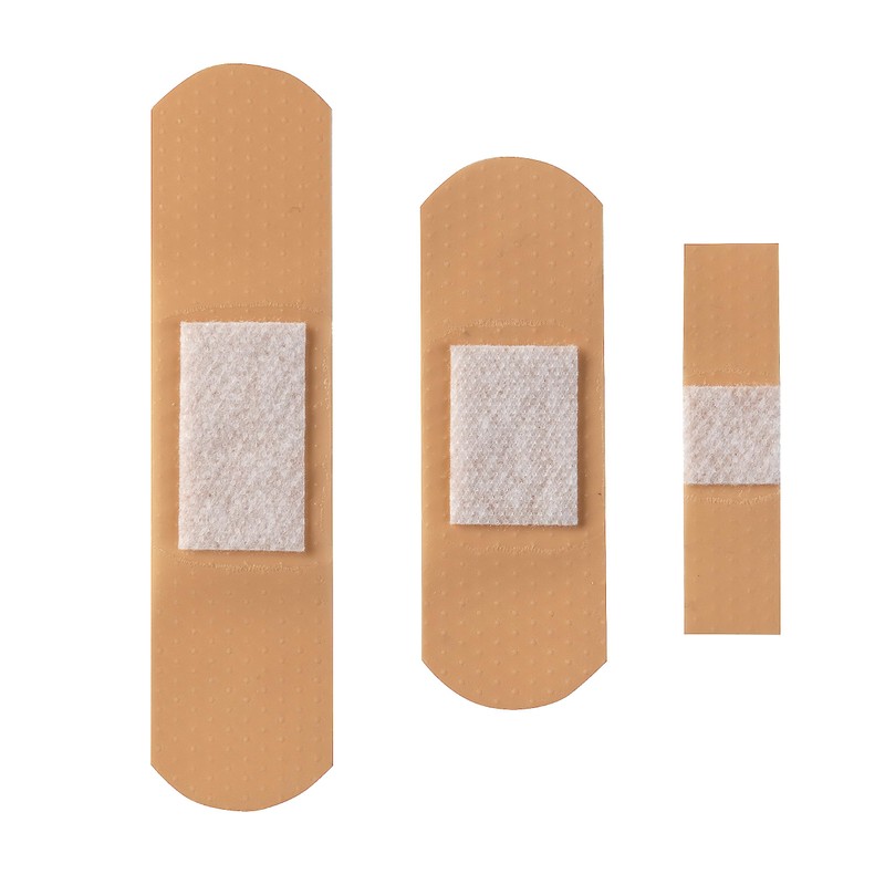 Thera|Care First Aid Plastic Bandages | Assorted Sizes, 110 Count
