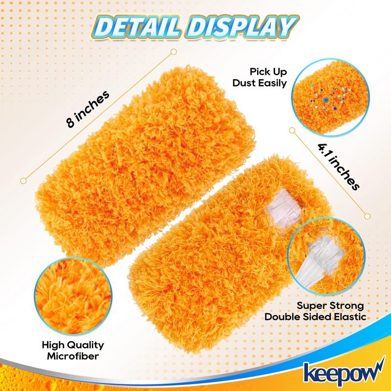 KEEPOW Reusable Dust Magnet Refill for Flash Dust Magnet Starter