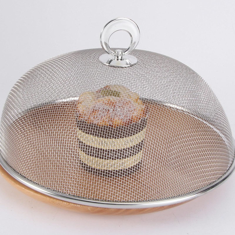 Cabilock Stainless Steel Food Umbrella Foldable Food Cover Tent for