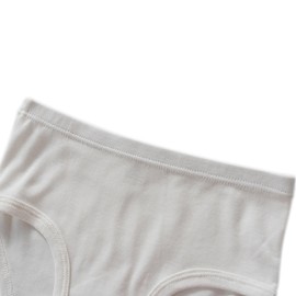 SEVENCANDY Little Girls Cotton Panties Kids Soft Undies Toddler Breathable Briefs Underwear (6White,3T)