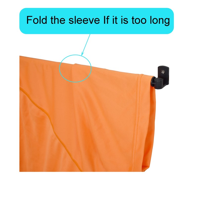 YYST Jersey Hanger Anti-Slipping Jersey Display Hanger Holder Closet -