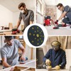 Biglumin Sanding Disc - Pneumatic Sanding Disc 150 mm, Hand