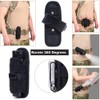 LINXGR Flashlight Holster with 360° Rotating Clip Tactical Flashlight Holder