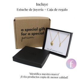 Set de Collares para Pareja de Luna y Sol en Chapa de Oro Premium de 22K - FALÚ JOYERÍA