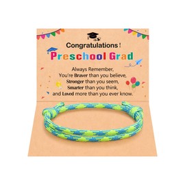PINKDODO Preschool Pre K Graduation Gifts for Boys Kids Class of 2024 Gift Bracelet Preschool Graduate Grad Graduation Gifts for Boys Son Grandson