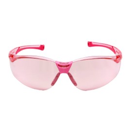 Calabria Drop Shot Pink Crystal Sport Safety Glasses for Pickleball Eye Protection for Women Pickleball Glasses for Men Racquetball Glasses for Men Cricket Glasses Safety Shades Squash Volleyball