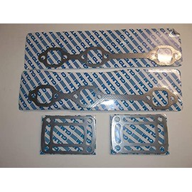 Exhaust Manifold Riser Elbow gaskets Compatible with Volvo Penta and OMC 4.3L V6 Engines 1992 and Newer