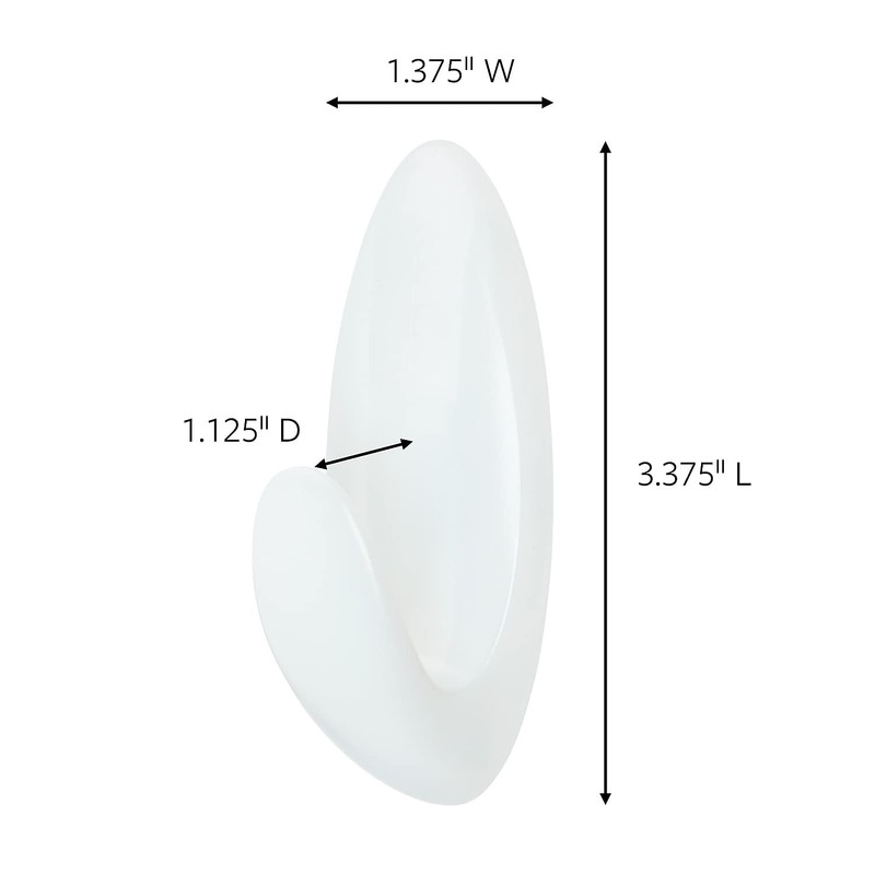 Command Bath Medium Hook Value Pack, Total 12 Medium Hooks