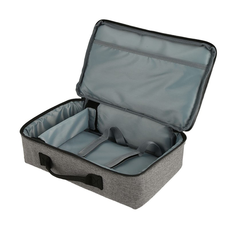 FOLOSAFENAR Projector Bag, Grey, Easy to Carry Durable Multipurpose Nylon