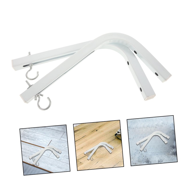 ORFOFE 1 Pair Wall Hanging Projector Shelf for Wall Metal