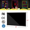 Voilamart LED Message Writing Board, 32" x 24" Flashing Illuminated