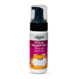 Happie Fur Waterless Foam Shampoo for Dogs & Cats | Dry Shampoo for Dogs, No-Rinse Formula, Absorbs Excess Oil, Cleans, Deodorizes & Freshens Coat, Waterless Dog Shampoo & Dry Shampoo for Cats
