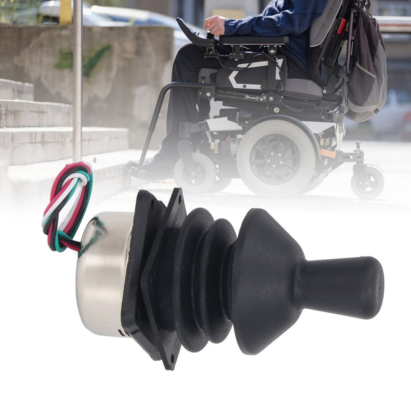 Electric Wheelchair Joystick 360 Degree Rotation Replacement Control Rocker for