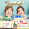 MoLingvora English Math Learning Pocket Chart Calendar Set for Kids