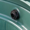 Water butt/rain barrel/water storage tank overflow hosetail elbow with nut