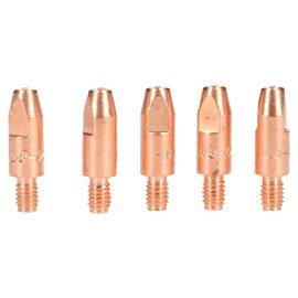 0.8mm Mig Welding Welder Round Contact Tips for MB25 MB36 Euro Torches 5pk