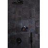 Kleine Wolke Soap Dish, Aluminium, Black, Länge 14 x Breite