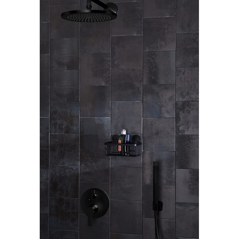Kleine Wolke Soap Dish, Aluminium, Black, Länge 14 x Breite