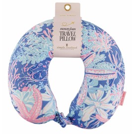 Simply Southern Memory Foam Travel Neck Pillow Reef
