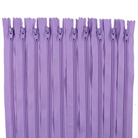 Renashed - 60 cierres de bobina de nailon de 30.5 cm para costura a medida, Púrpura claro, 1