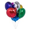 50pcs/lot Round Shape Foil Mylar Helium Balloon 18" Balloon Birthday