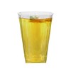 Kaya Clear Square Plastic Cups - 8 oz. (Pack of