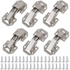 YFFSFDC Stainless Steel Sliding Hinge Cabinet Hinge Repair Fixing Hardware