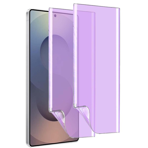 ZSHMJMJ 2 Pack Anti-Blue Light Screen Protector for Galaxy S25