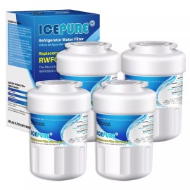 IcePure Replacement Water Filter For CLCH102 PL-100 WSG-1 EBL7771 RWF1060 CWMF031 4 Pack