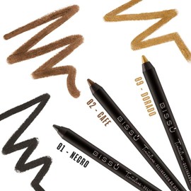 Kit BISSU Delineador Tintaline tonos básicos (Set 7 piezas)