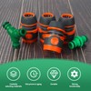 Hose Connector, Hose Coupling 1/2 Inch with 2 Y-Splitter and