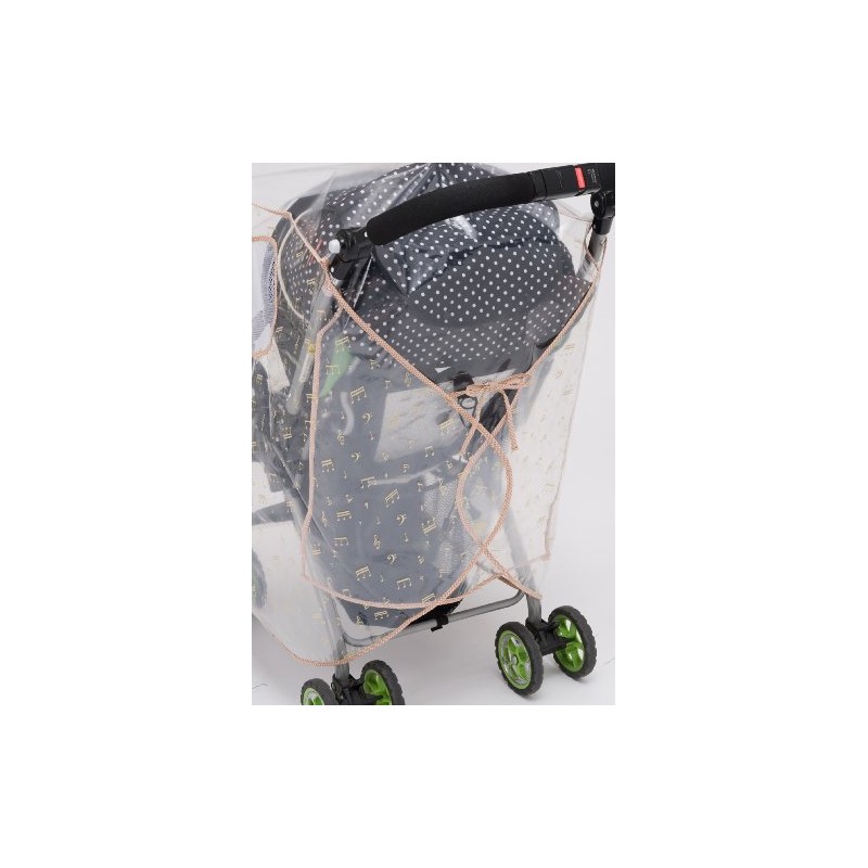 Fujiki Rain Cover for Baby Cars Musical Note Pattern