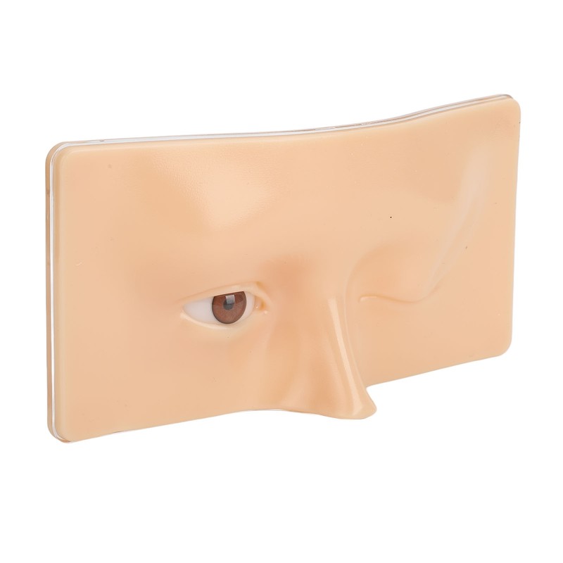 3D Silicone Makeup Practice Face Board with 20ml Cleansing Oil