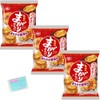Ｍｏｎｏｌｏｇ Sｔｙｌｅ 亀田製菓 亀田のまがりせんべい まろやか醤油味 16枚入 ×3袋セット ★スラスラ本舗オリジナルポケットティッシュ付き★