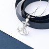 constantlife Anchor Pendant Urn Necklace for Ashes for Women Men