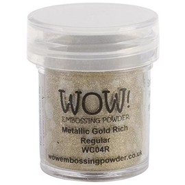 Wow Embossing Powder Wow! Embossing Powder, 15ml, Gold Rich