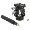 Video Tripod Head Aluminium Alloy Adjustable Portable Damping Stable Fluid