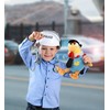 DolliBu Rooster Police Officer Plush Toy - Soft Yellow Rooster