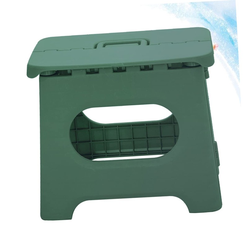 MERRYHAPY Pure Folding Stool Small Stool Fold Stool Lightweight Compact