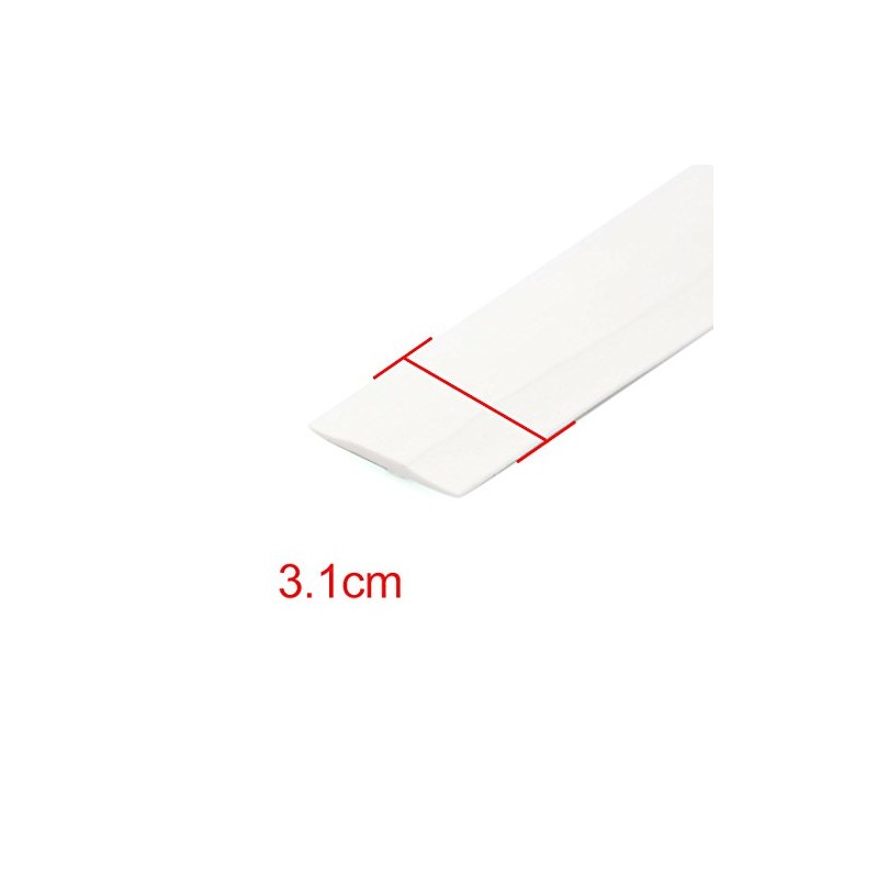 sourcing map 2 Pcs White Foam Handlebar Tape Bar Grip