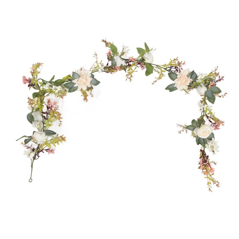 Artificial Rose Vine Garland Wedding Simulation Fake Flower Decoration for