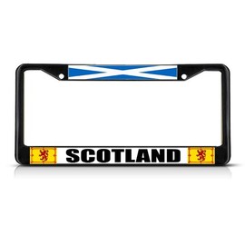 Fastasticdeals Royal Scotland Flag License Plate Frame Tag Holder Cover