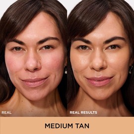 IT Cosmetics CC+ Cream Illumination (Medium Tan) - Full-Coverage Foundation With SPF 50, Color Corrector & Anti-Aging Serum, With Niacinamide & Hyaluronic Acid, Radiant Finish, 1.08 fl oz