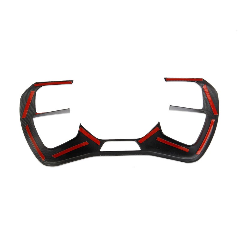 crosselec Carbon Fiber Interior Steering Wheel Trim Cover for 2024