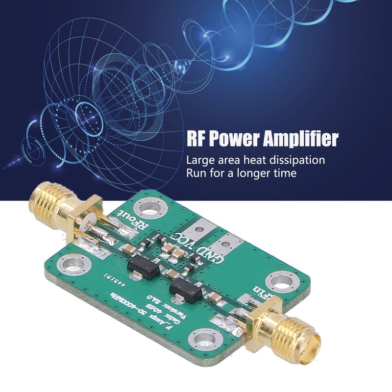 RF Power Amplifier Module 40dB Gain 30‑4000MHz Printed Circuit Board