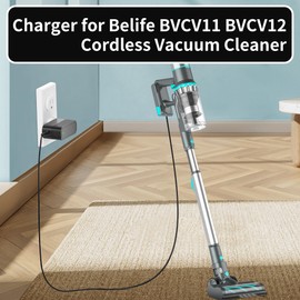 Charger for Belife Cordless Vacuum Cleaner Power Cord Compatible with Belife BVCV11 V11 BVC-V11 BVC12 BVC-12 BVCV12 BVC-V12 Cordless Stick Vacuum Adapter 31V Power Supply