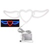 Heart Shaped Neon Light Safe Energy Saving Dual Power Heart