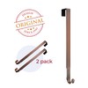 Haute Decor Adjustable Length Wreath Hook and Hanger - 2PACK-