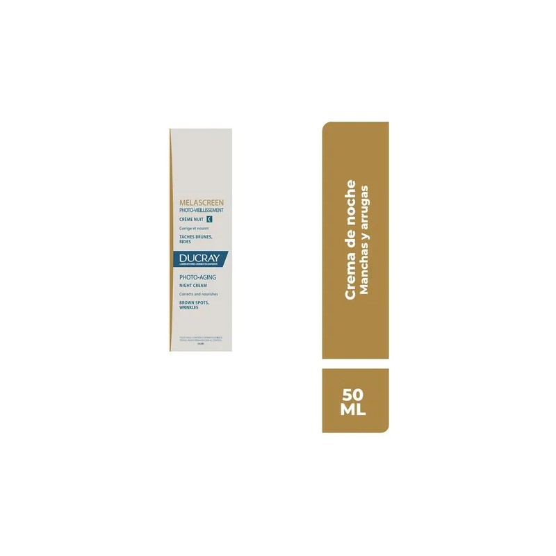 Ducray Melascreen Fotoenvejecimiento Noche 50ml Tipo de piel Normal